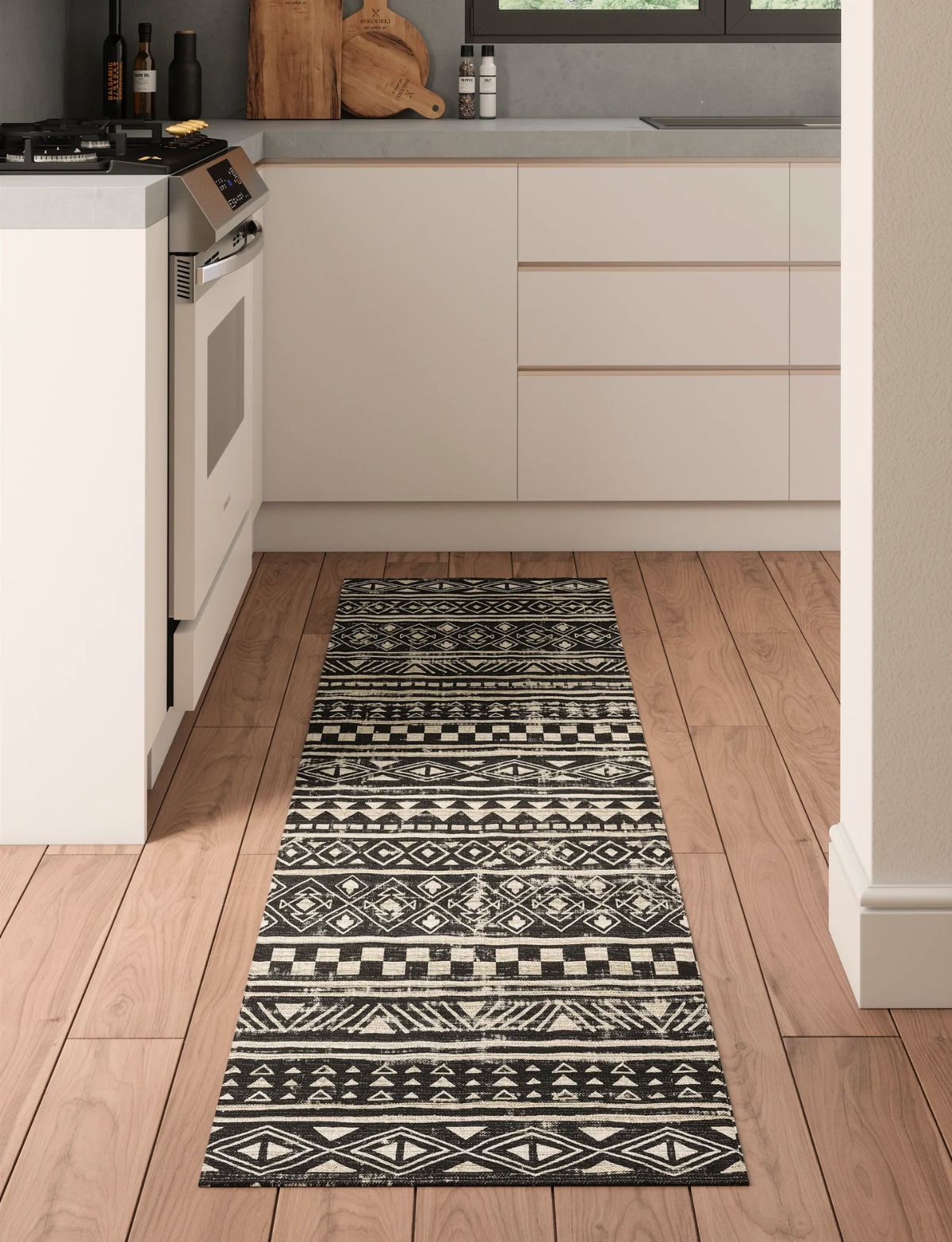 Rugs - Nadine Black & White Rug