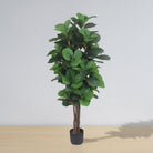 Potted Artificial Plant - Guatape Artificial Fiddle Leaf Potted Plant (Multiple Sizes)