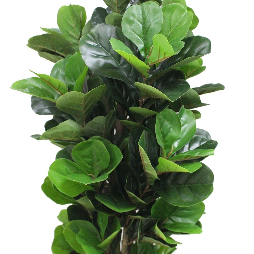 Potted Artificial Plant - Guatape Artificial Fiddle Leaf Potted Plant (Multiple Sizes)