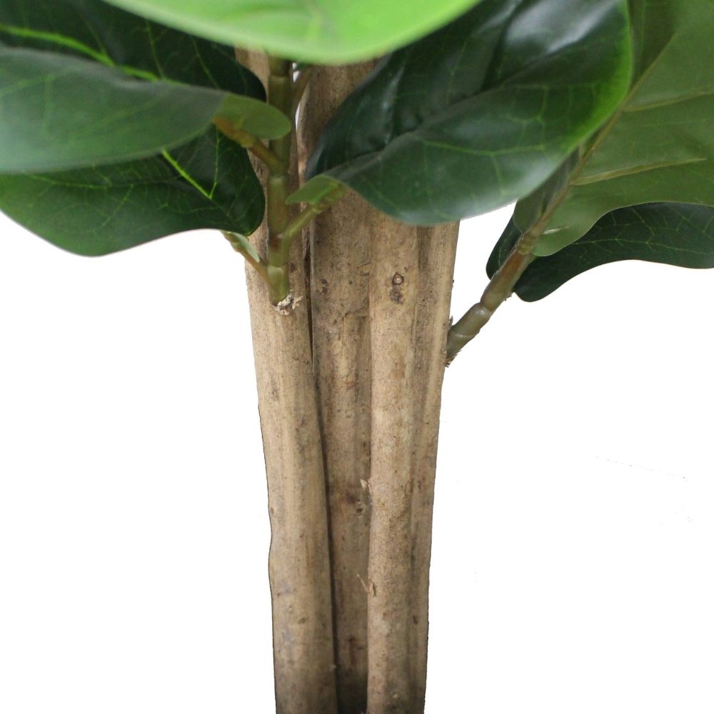 Potted Artificial Plant - Guatape Artificial Fiddle Leaf Potted Plant (Multiple Sizes)