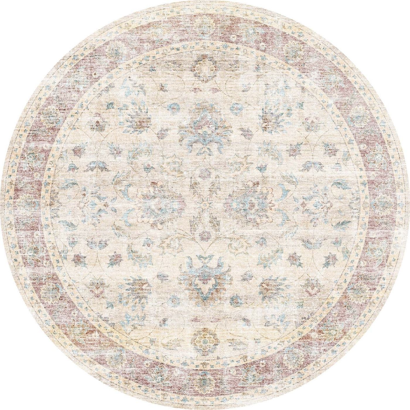 Rug - Aria Yellow Rose Lagoon Rug