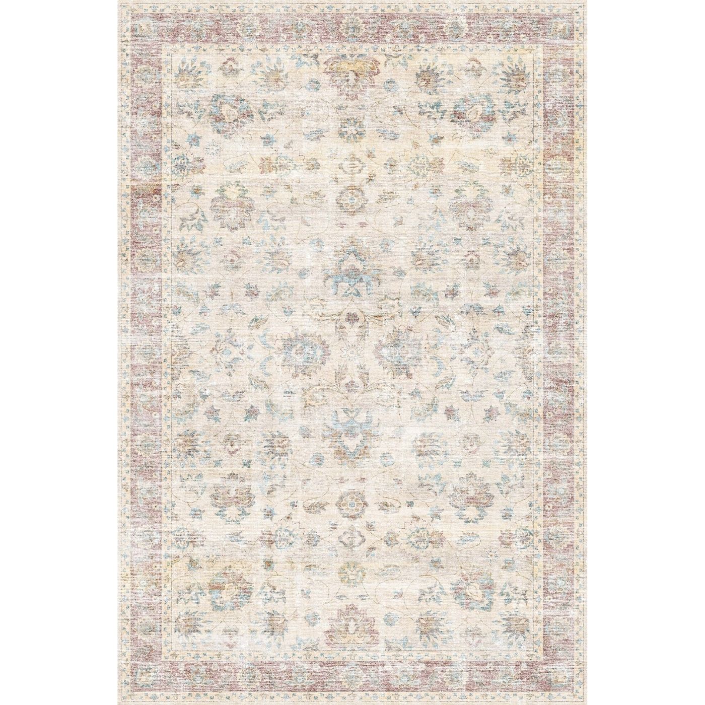 Rug - Aria Yellow Rose Lagoon Rug