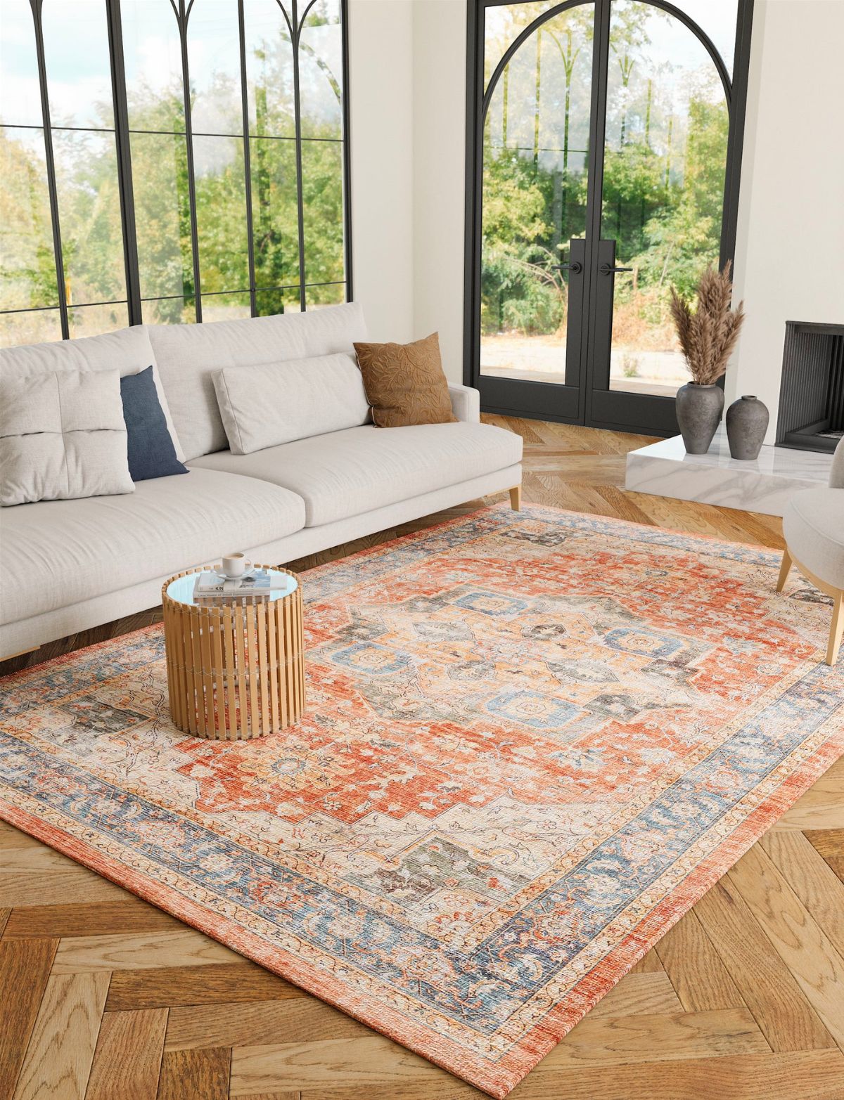 Rug - Rivka Terracota Ocean Rug