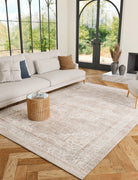 Rug - Leah Beige White Rug