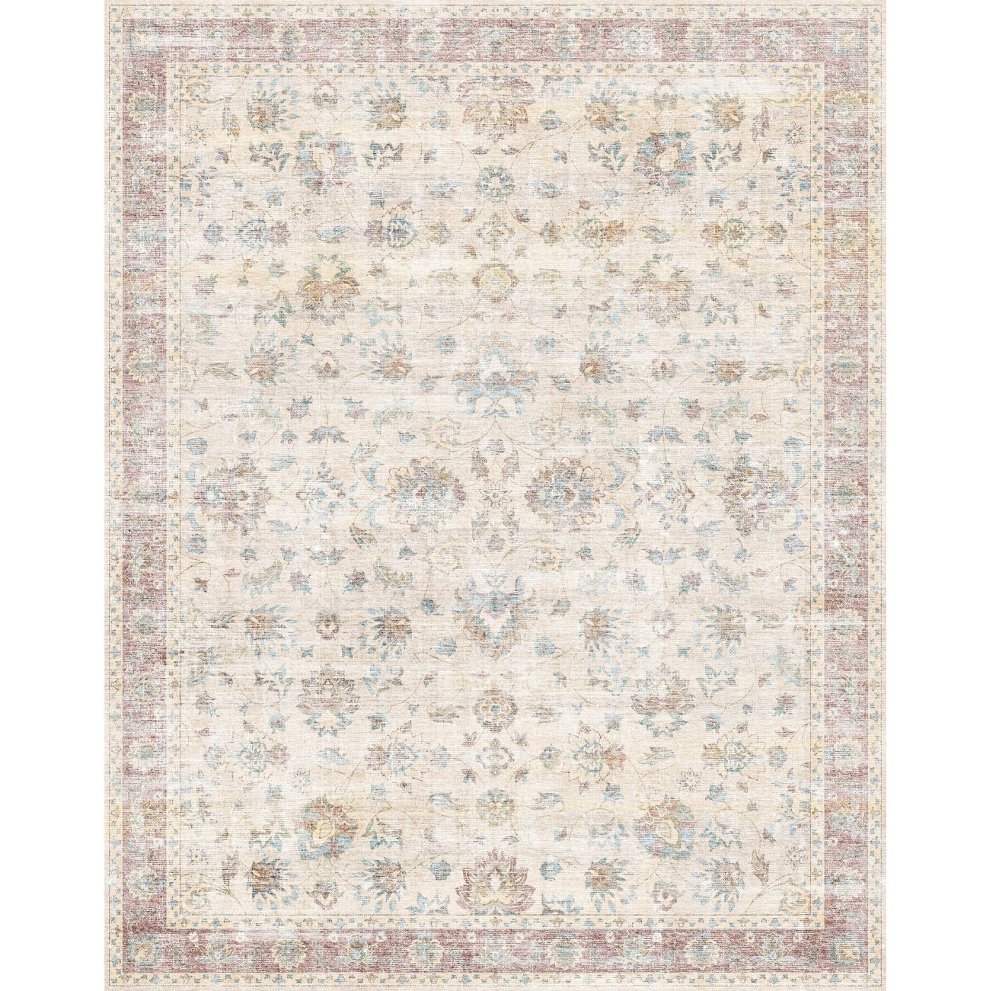 Rug - Aria Yellow Rose Lagoon Rug