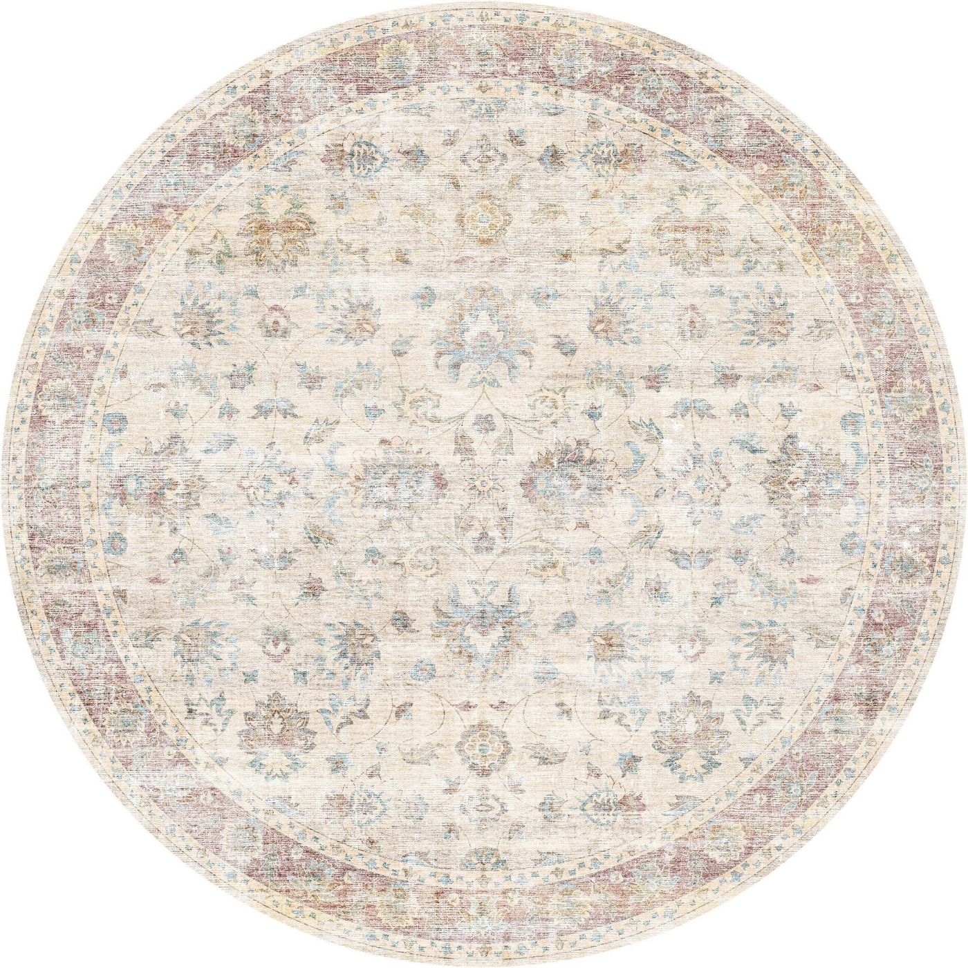 Rug - Aria Yellow Rose Lagoon Rug