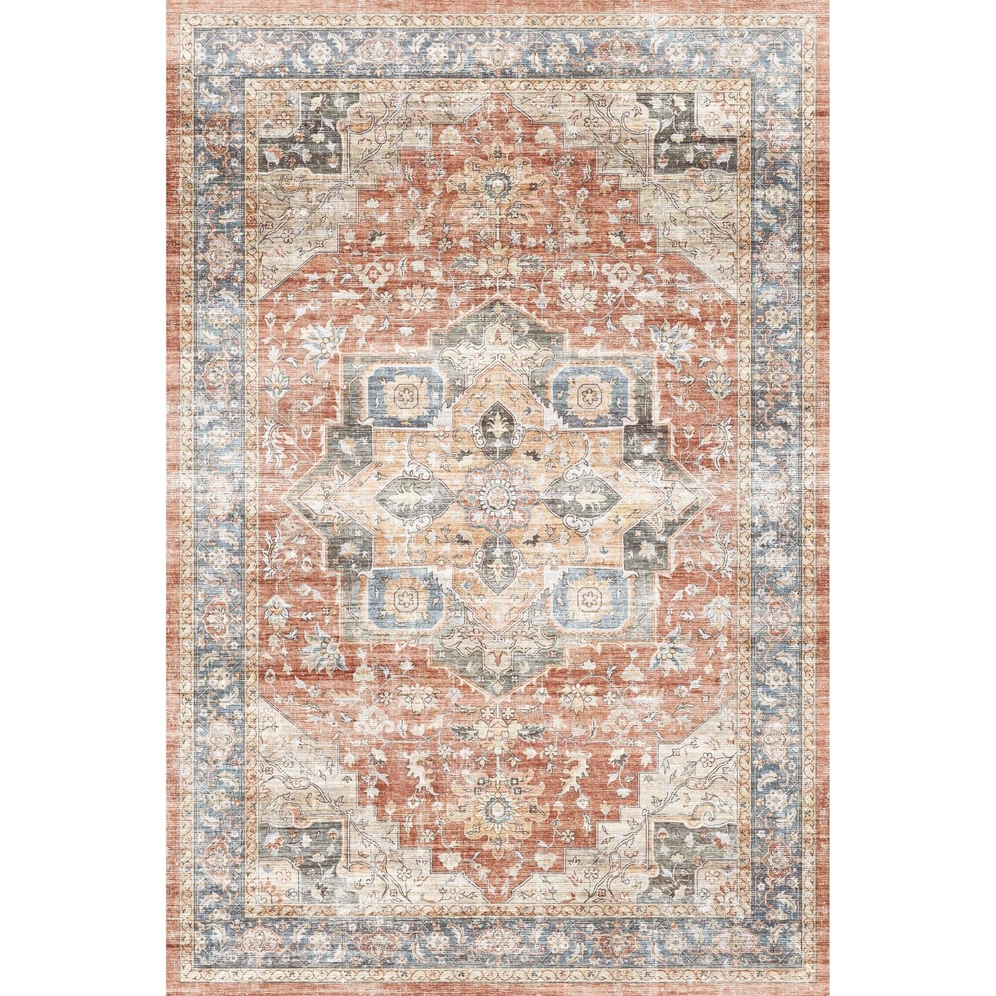 Rug - Rivka Terracota Ocean Rug