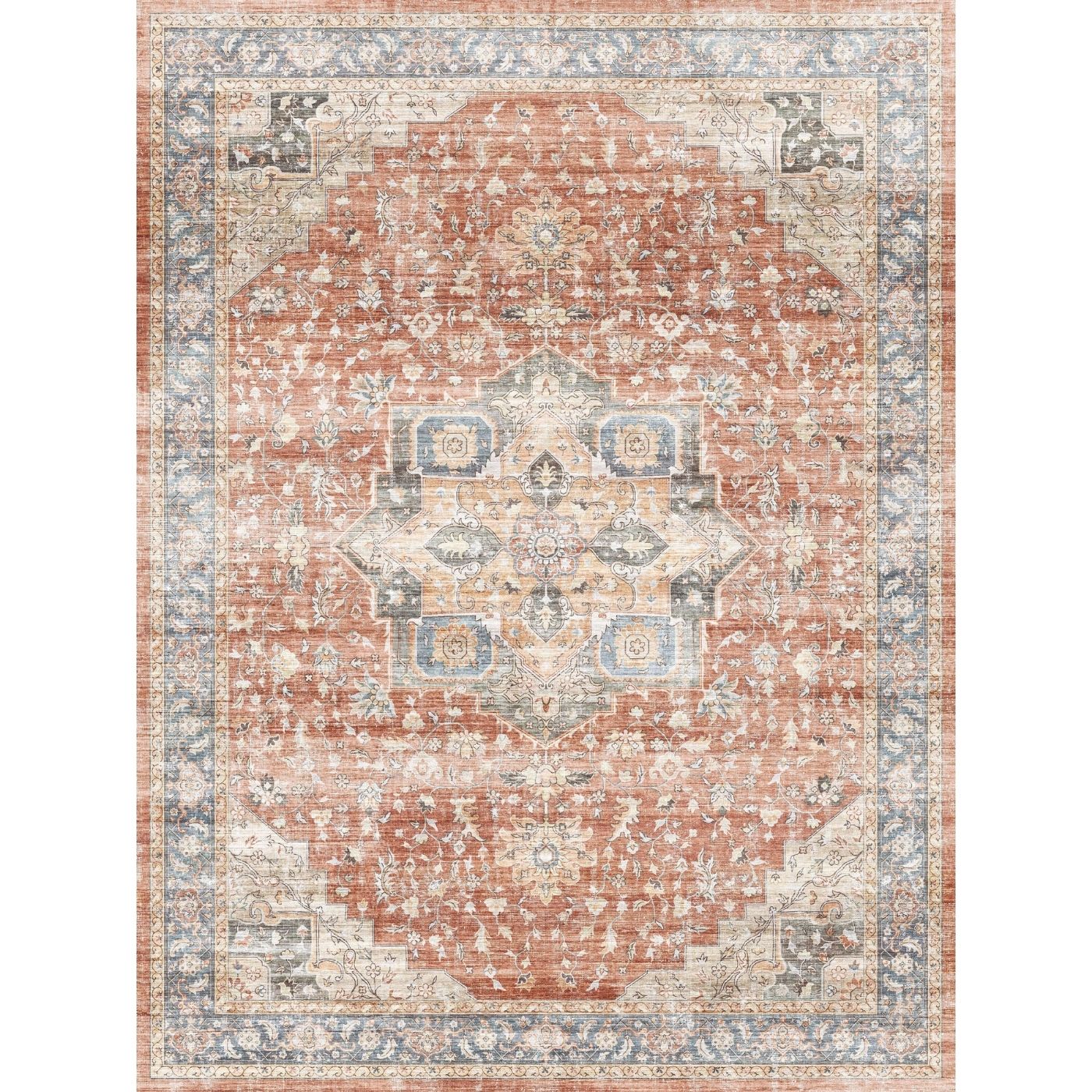 Rug - Rivka Terracota Ocean Rug