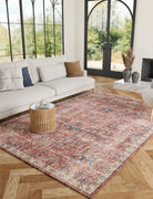 Rug - Jasper Rose Taupe Red Rug