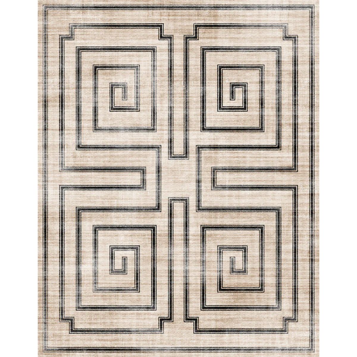 Rug - Noa Natural Black Rug