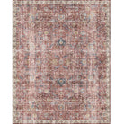 Rug - Jasper Rose Taupe Red Rug