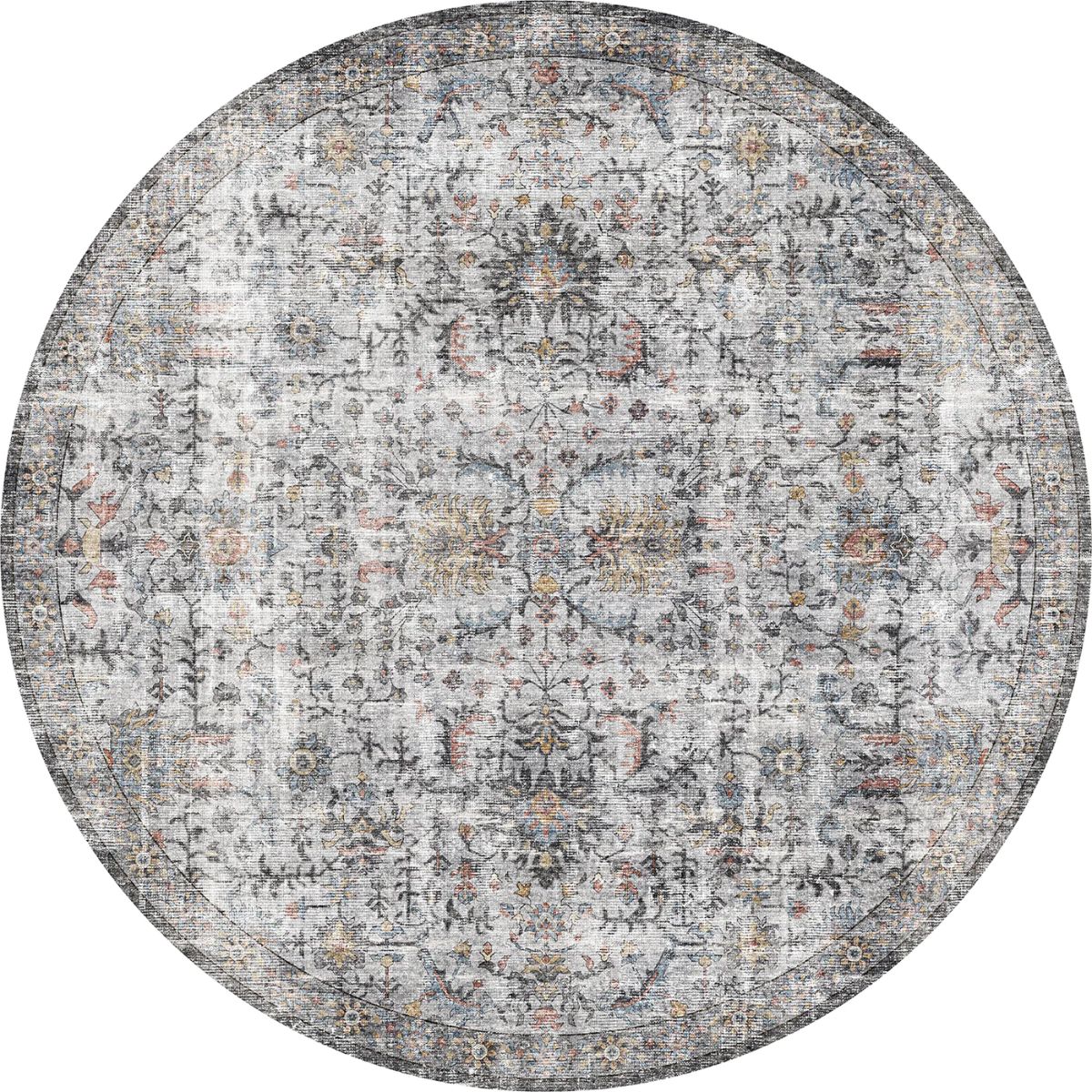 Rug - Hialeah Silver Pastel Blue Rug