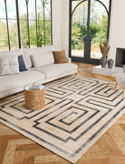 Rug - Noa Natural Black Rug