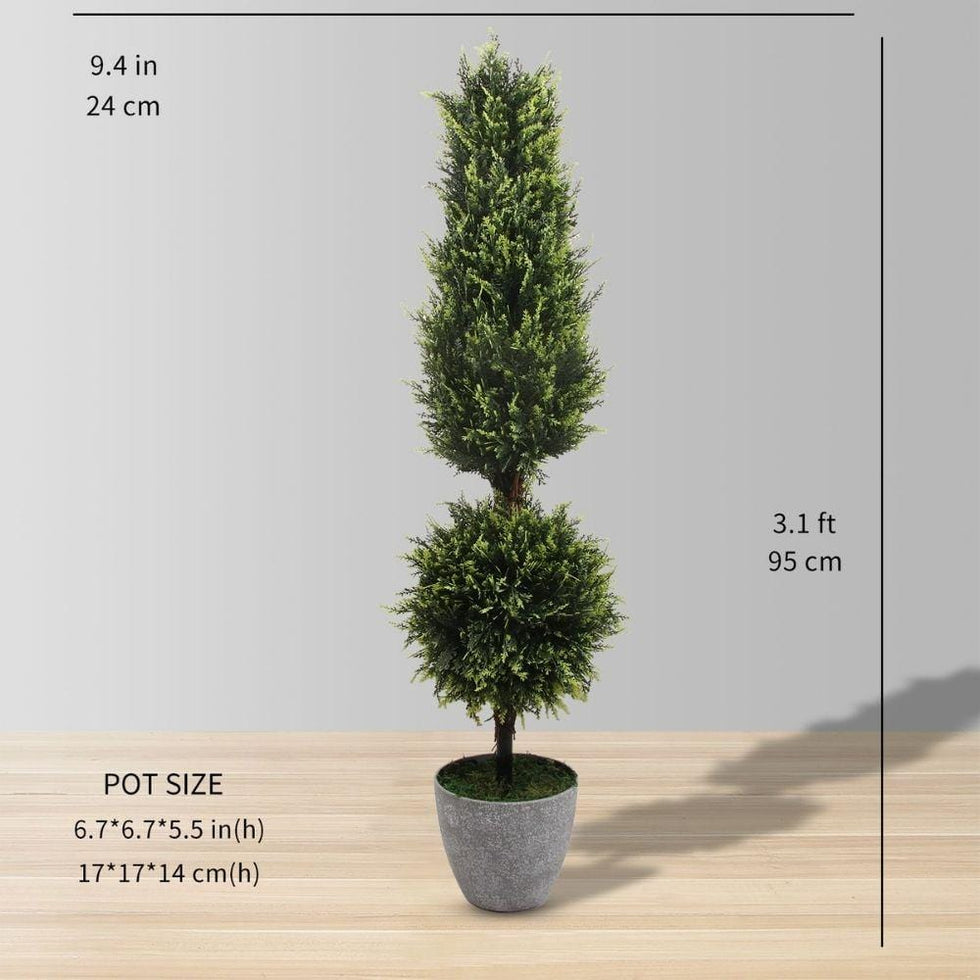 Jacob Potted Boxwood Topiary Plant - Artiplanto – artiplanto