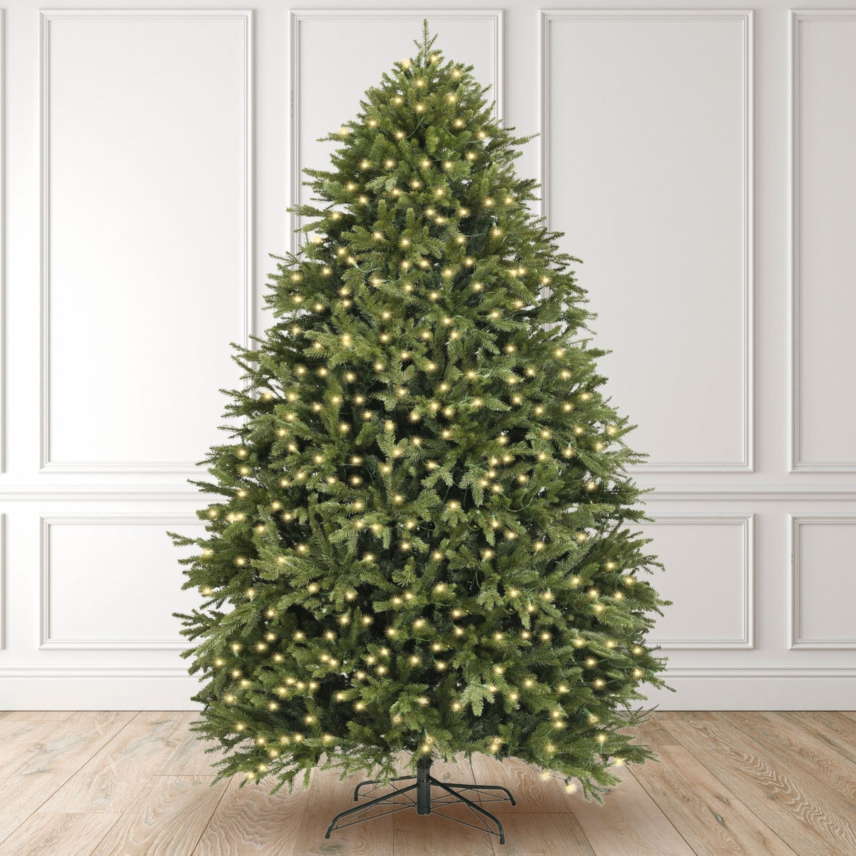 Artiplanto Oscar Most Realistic Artificial Fir Pre-Lit Christmas Tree 7 ...