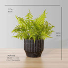 JULA POTTED FAUX FERN ArtiPlanto