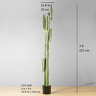 KETZAL Artificial Cactus Potted Plant 7' ArtiPlanto