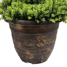 WALES Faux Potted Spiral Boxwood Topiary Plant (Multiple Sizes) ArtiPlanto